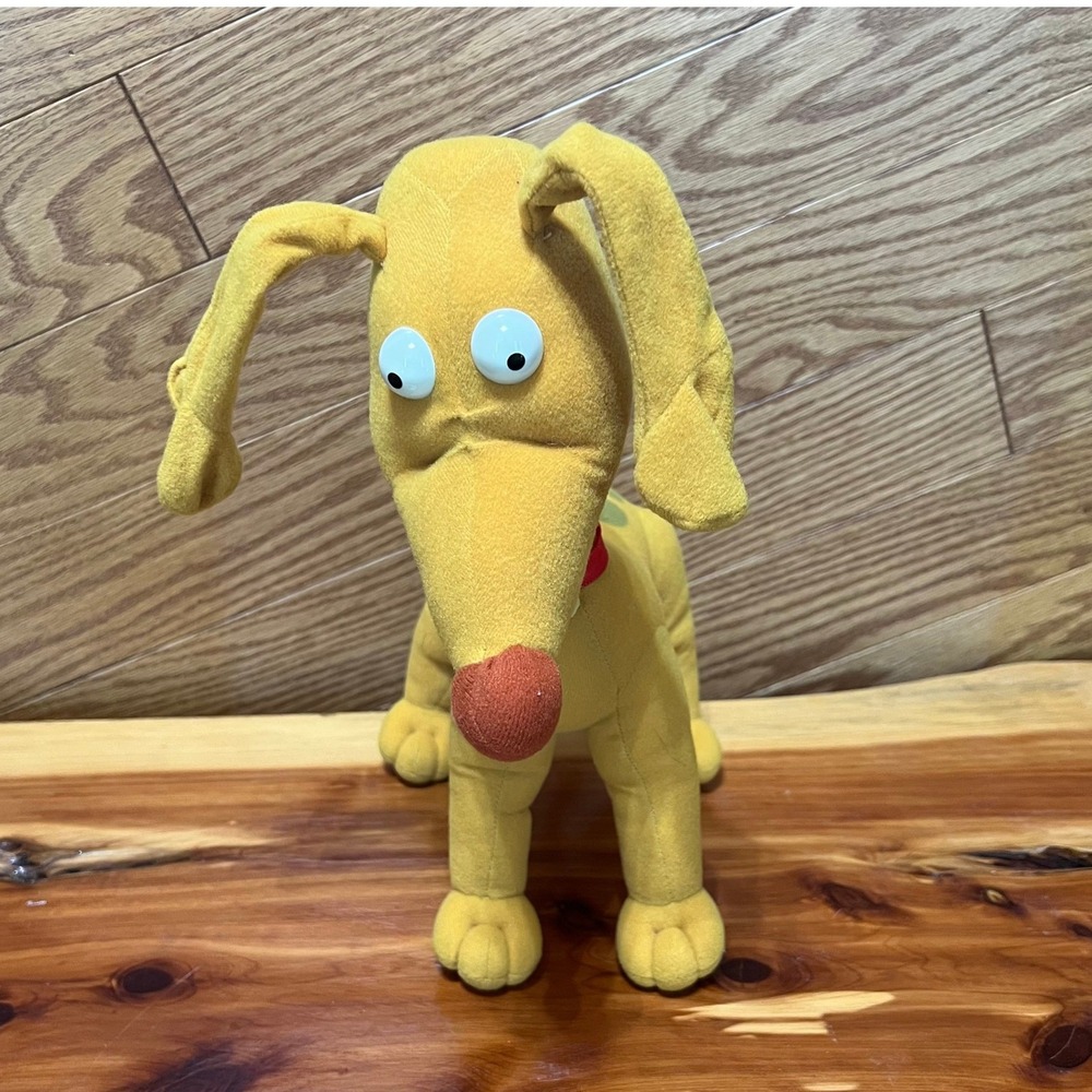 Vintage 1993 Rugrats Spike‎ Dog Plush Mattel Nickelodeon 90s Toy 14 Inch